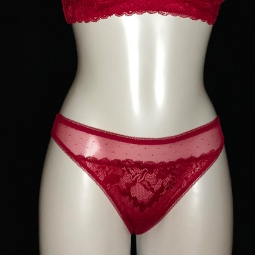 ADICTION THONG - RED - Picture 1 of 4